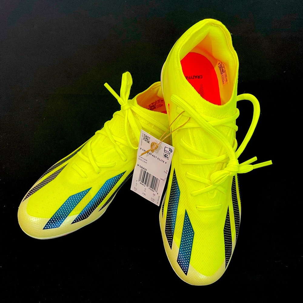 Adidas Kids X Crazy Fast Elite soccer cleats